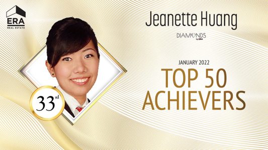 2022 January Top Achievers Jeanette Huang