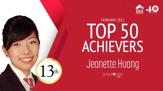 2022 February Top Achievers Jeanette Huang