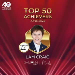 2022 June Top Achievers Lam Craig