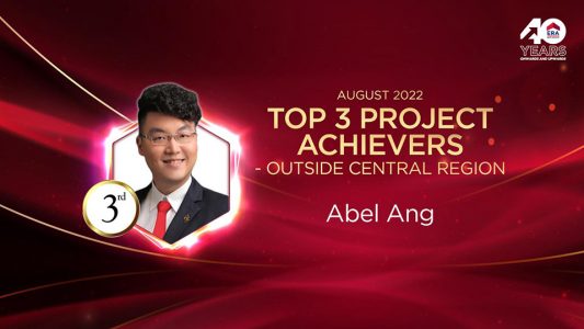 2022 August Top 3 Project Achievers OCR Abel Ang