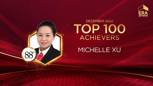 2022 December Top Achievers Michelle Xu