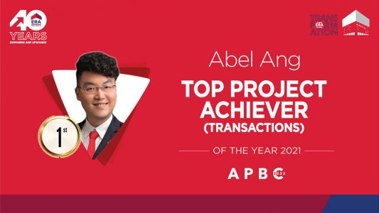 2022 APBC Top Project Achiever (Transactions) #1 - Abel Ang