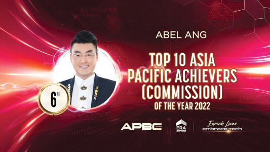 2023 APBC Top 10 Asia Pacific Achievers (Commission) - #6 Abel Ang