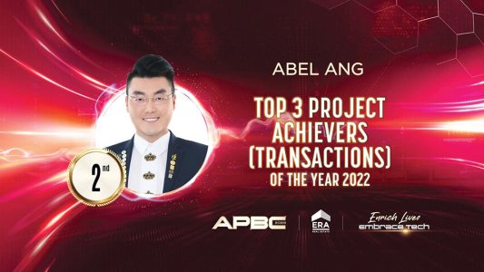 2023 APBC Top 3 Project Achievers (Transactions) - #2 Abel Ang