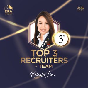 2023 August Top 3 Recruiters - Team
