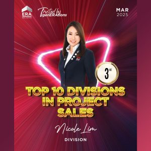 2025 March Top 10 Divsions Project Sales #3 - Nicole Lim Division