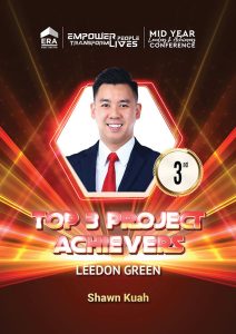 2025 1st Half Top 3 Project Achievers Leedon Green #3 - Shawn Kuah