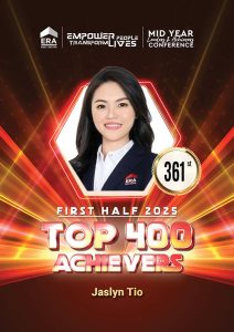 2025 1st Half Top Achievers #361 - Jaslyn Tio