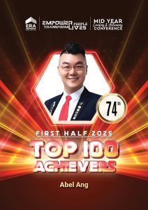 2025 1st Half Top Achievers #74 - Abel Ang