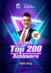2025 Q1 Top Achievers #142 - Abel Ang