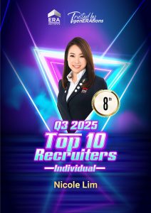 2025Q3 Top 10 Recruiters (Individual) #8 - Nicole Lim